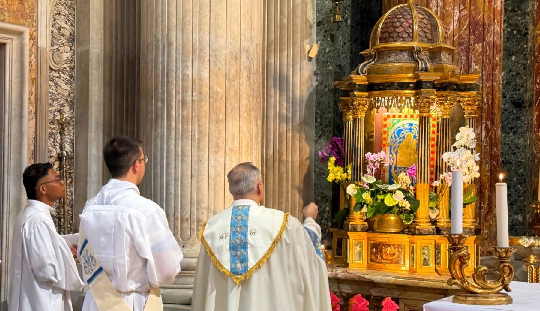 "La vostra sicurezza è Cristo": i Primi Vespri di Santa Maria in Portico