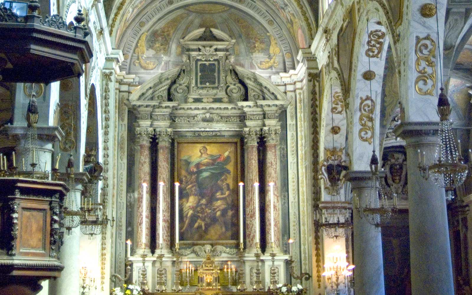 Facciata della chiesa di Santa Maria Corteorlandini a Lucca